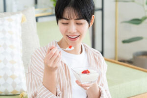 おやつから歯に良い栄養を